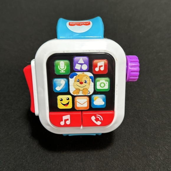 Fisher-Price Laugh & Learn Baby to Toddler Toy Time to Learn Smartwatch - Picture 5 of 9